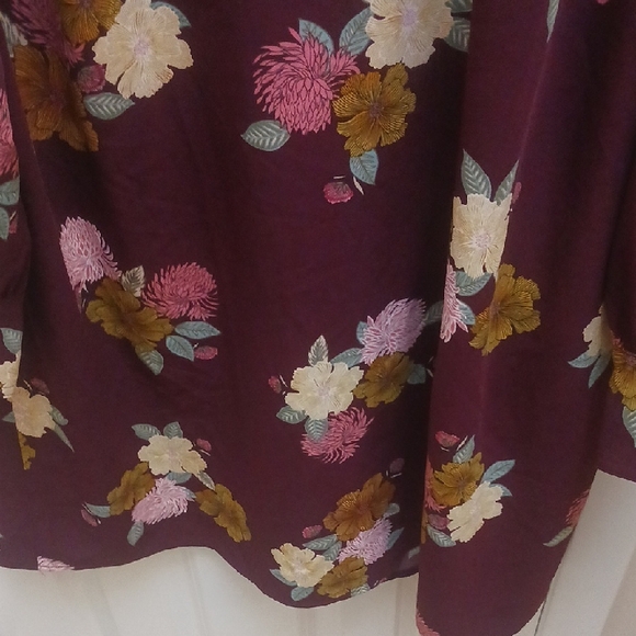 LOFT Pink and Brown Dress - Picture 4 of 10